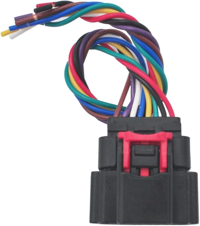 Autowxjq Mass Air Flow Sensor Female Connector Plug Pigtail Harness Compatible with Chevrolet Cadillac GMC
