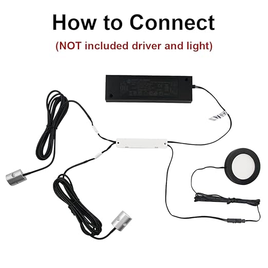 Motion Sensor Light Switch, IR Sensor Switch Door Activated Light Switch for Closet Light LED Strip Light and Under Cabinet Light with 12V JST Male and Female Connector (DC 12/24V 3A)