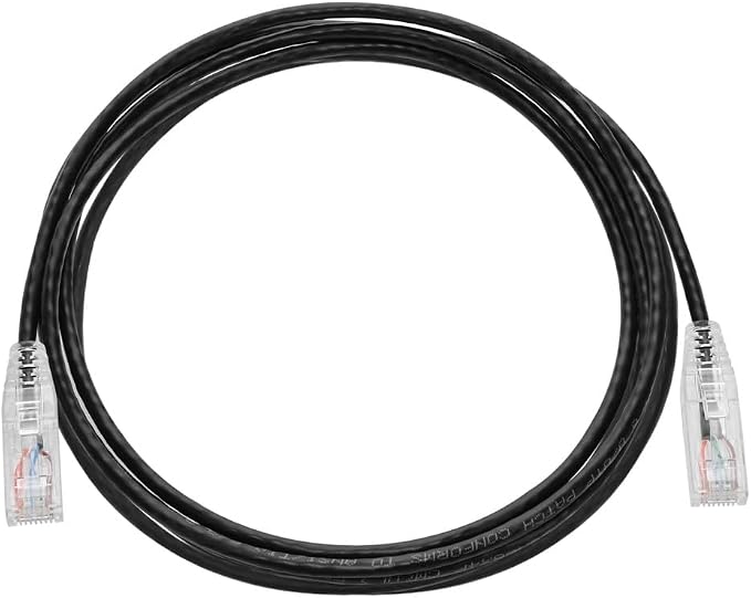 Monoprice Cat6 7ft Black Component Level Patch Cable UTP 28AWG 550MHz Pure Bare - Image 4