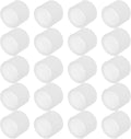 PATIKIL RCA Anti Dust Plug Dustproof Cover, 10pcs 0.4"/10mm Port Stopper Protector Silicone RCA Female Connector for TV Speaker Set-Top Boxes DVD Players Projectors, Clear