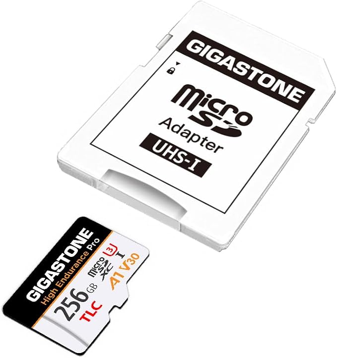 【5 Yrs Free Data Recovery】【Dash Cam】 GIGASTONE 256GB Micro SD Card, TLC High - Image 4