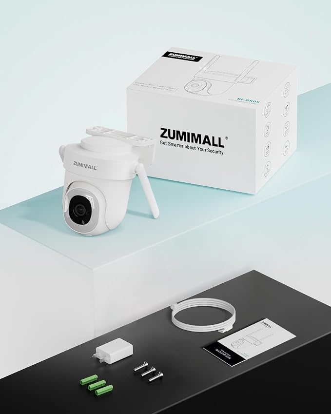 ZUMIMALL 2.5K Wired Cameras for Home Security, 2.4G/5G WiFi Outdoor Camera - Image 7