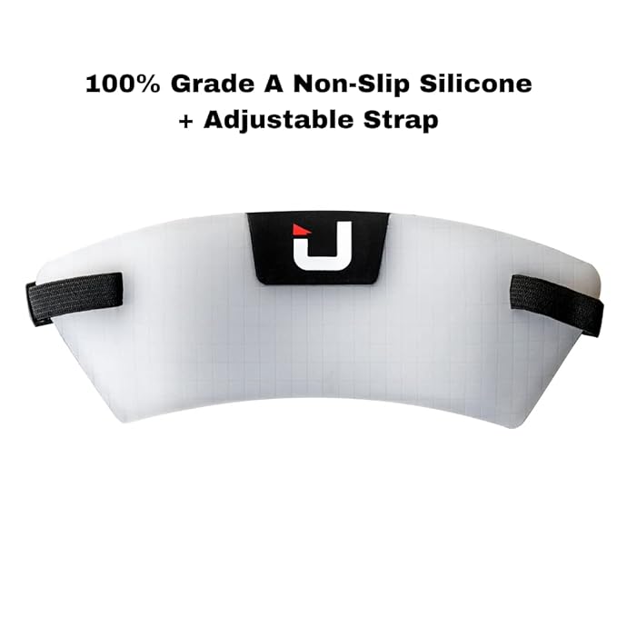 EdgUp 2.0 - Neckline Shaving Template and Hair Cutting Guide | DIY Self Haircutting System | Hands-Free Cut, Trim & Shaving Use for Line Ups | Flexible Durable High-Grade Silicone Stencil