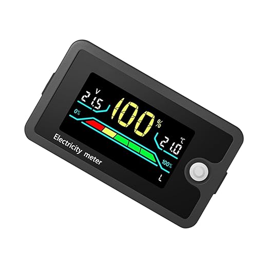 8-100V Battery Monitors Digital Capacity Tester Car Charging Levels Indicators Batteries Power Indicators Battery Capacity