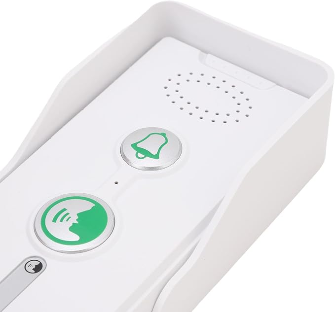 Heayzoki 2 Way Voice Intercom, IP54 Water Proof Wireless Intercomunicador with 5 Adjustable Volume Levels 1000mAh Battery, 1640ft Range Indoor Outdoor System for Home Office