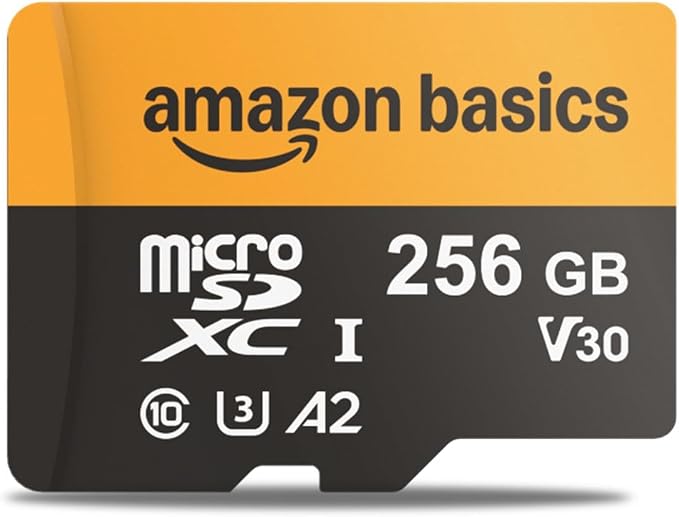 Amazon Basics 256GB microSDXC Memory Card by AmazonBasics