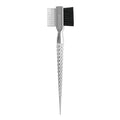 Style Factor EDGE BOOSTER® Hammer Brush Rat Tail– Double-Sided Edge Control Brush & Comb with Boar Bristles – For Edges, Slick Backs, Baby Hair Styling, and Taming Flyaways