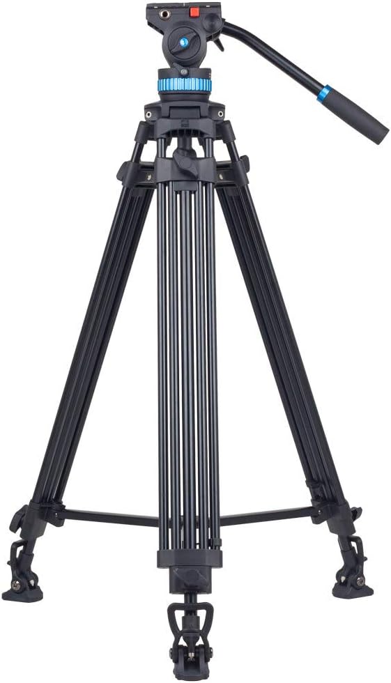 SIRUI AM-25S Video Tripod, 74.8" Professional Heavy Duty Tripod - Image 4