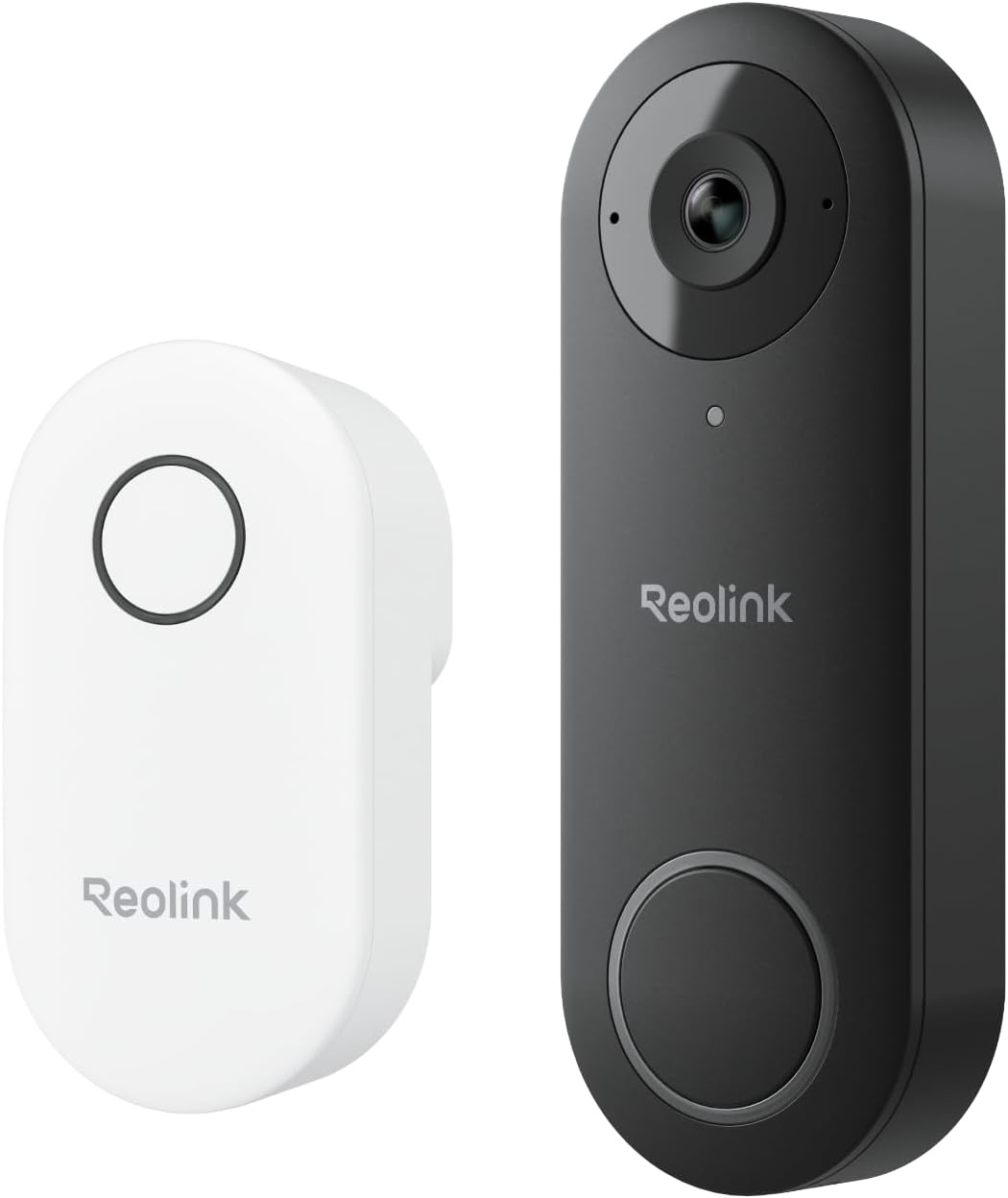 REOLINK 2K Video Doorbell Wi-Fi Camera with Chime, 3:4 Head-to-Toe View, 180°View, 5/2.4 GHz Wi-Fi, 2-Way Talk, Person/Package Detection, Waterproof, Smart Alerts, Works NVR(Wired)