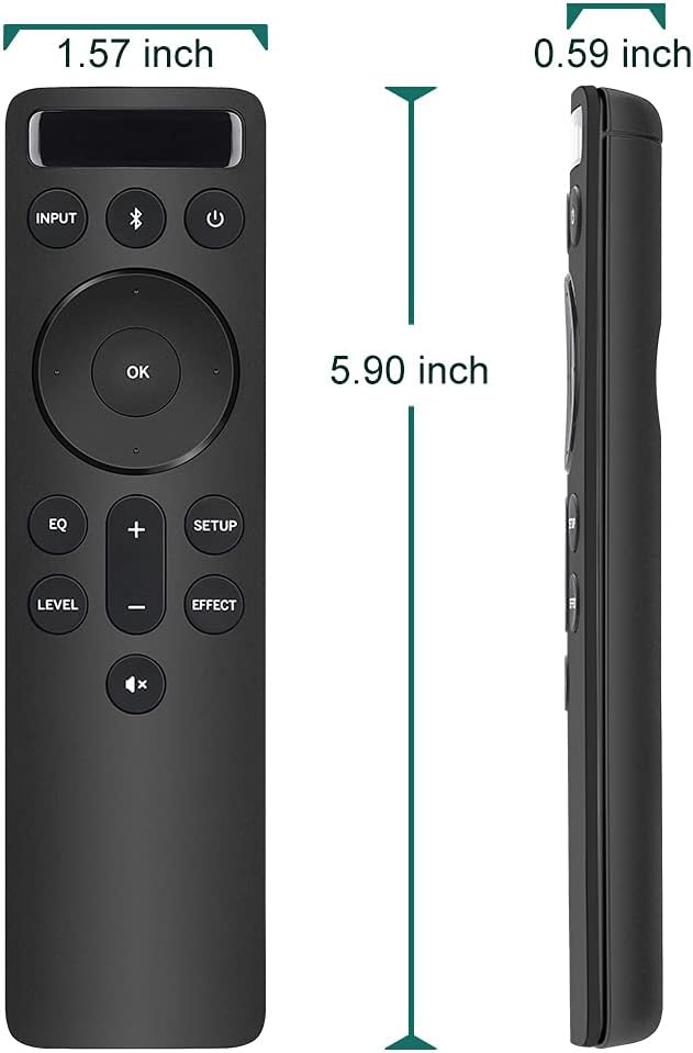 for Vizio Soundbars Bluetooth Backlit Display Remote Controller