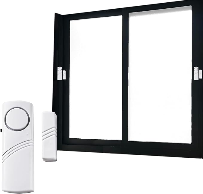 2 Pack Door Window Alarm, Home Magnetic Sensor Alarm, Home Security System Alert - Image 5