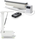 Rotary Roller Steam Press Iron, Hotel Linen Ironing Machine With Continuous Steam. For Bed Sheet,Pillowslip,Napkin,Tablecloth And Almost Any Flat Appropriately Sized Textile[Machine with stand]
