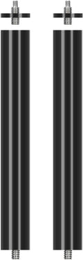 TARION Modular Base Extension Rod - 21.6"/55cm Extension Pole Set (2× 10.8" Sections) Compatible with Titanrig Lite Z, Desktop, Studio, Cart Products