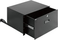 Tecmojo 6U Rack Drawer,Rack Mount Drawer for 19in Network Equipment/Server/AV Rack or Cabinet Enclosure,Sliding and Lockable Server Rack Drawer - Load-Bearing 44lb (20kg),with Cable Management Holes