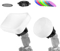 Photography Lighting Flash Diffuser Set, LENSGO Professional Flash Kit Flash by LENSGO