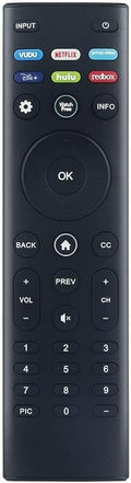 XRT140 Replaced Remote Control Compatible with All VIZIO Smart TVs D3 Series D4 Series D24h-J09 D24f-J09 D24f4-J01 D32h-J09 D32f-J04 D32f4-J01 D40f-J09 D43f-J04