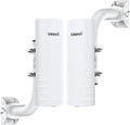 Wireless Bridge Outdoor with 2 Bracket: UeeVii CPE452 Point to Point 5.8G Long by UeeVii