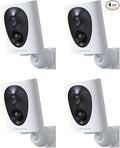 VIRTAVO VistaFlask 2K Security Cameras Wireless Outdoor, Battery Powered by virtavo