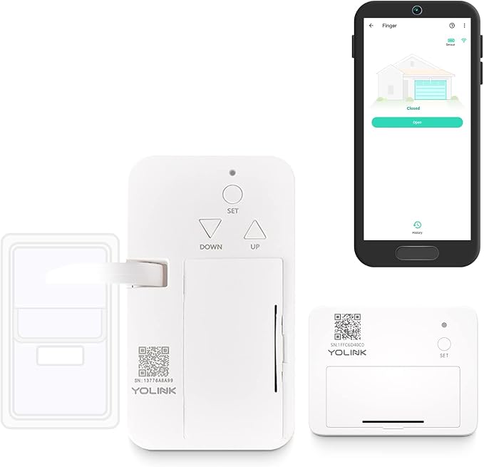 YoLink 1/4 Mile World's Longest Range Smart Wireless Garage Door Opener by YoLink