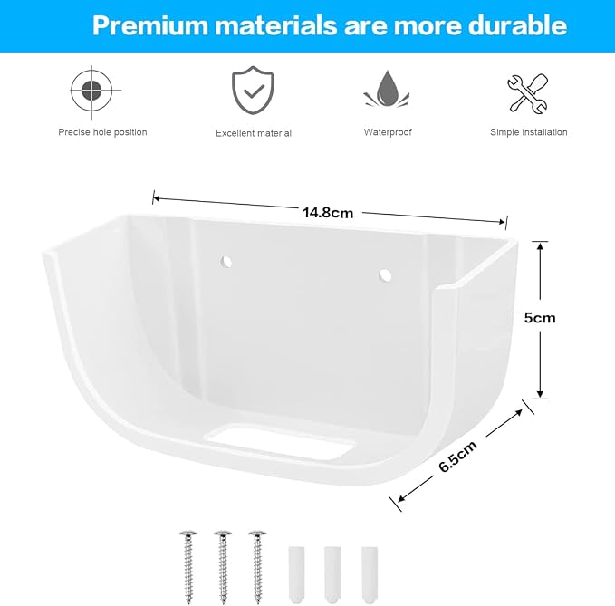 Wall Mount Holder for eero Pro 6E Home WiFi System, Stand Bracket for eero Pro - Image 4