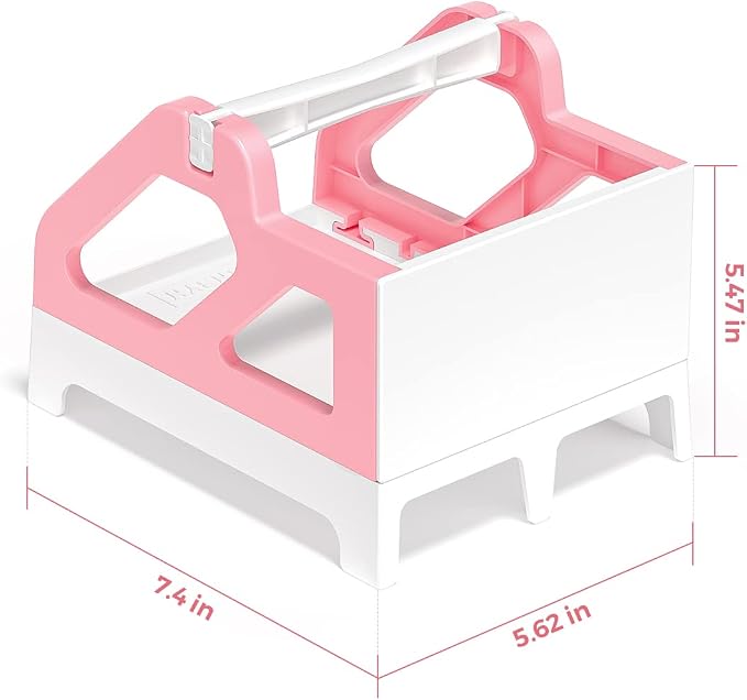 MUNBYN Label Holder for Rolls and Fan-Fold Labels, Thermal Sticker Roll Holder - Image 6