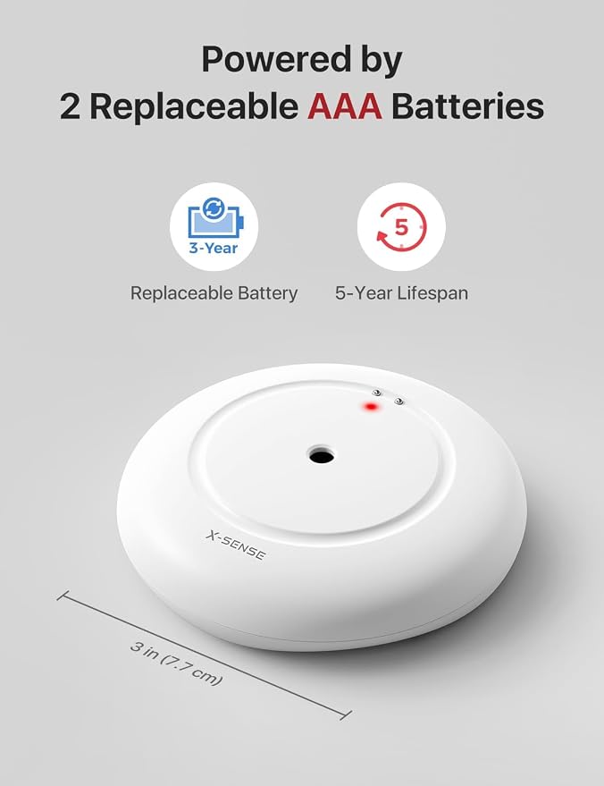 X-Sense Wi-Fi Water Sensor, Accessory - Image 2