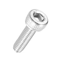 Kozelo 50pcs Socket Head Cap Screws - [M3-0.5 x 10mm] 304 Stainless Steel Allen Socket Drive for Electrical Motor 3D Printing Fan Engine Replacement Use, Silver