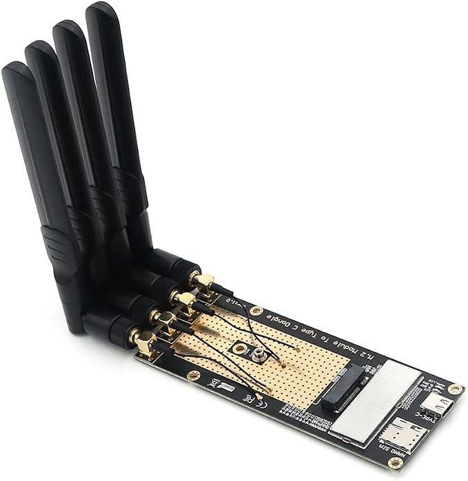 M.2 3G/4G/5G Module to Type C/USB 3.0 Adapter - Image 2