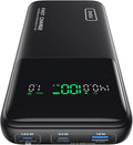 INIU 140W Power Bank, 27000mAh High Capacity Laptop Portable Charger, USB C Tablet Powerbank, Smart Digital Display Phone Charge for iPhone 17 16, Samsung, iPad, MacBook, Camping, Outdoor, Travel etc