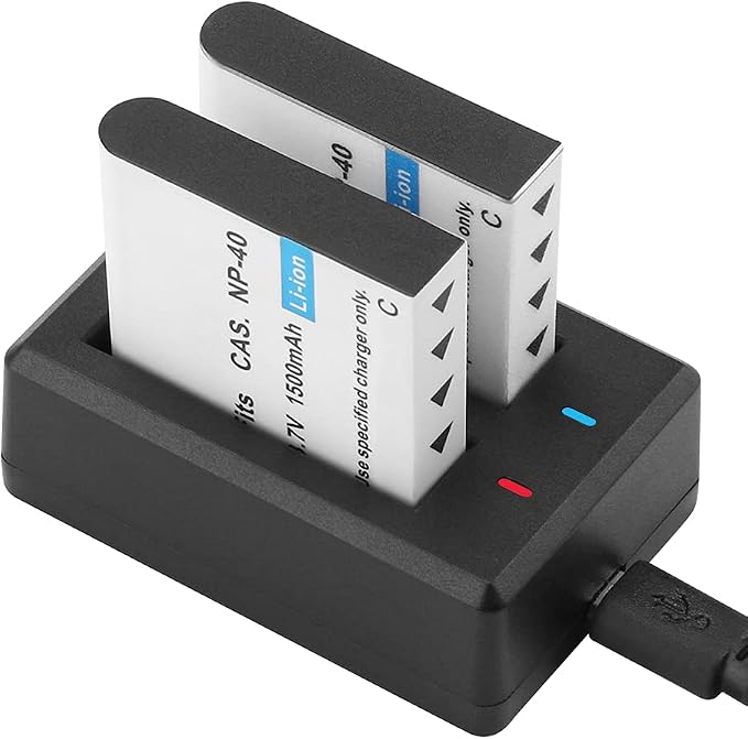NP-40 Battery Pack, 3 x 1500mAh Rechargeable Batteries - Image 5