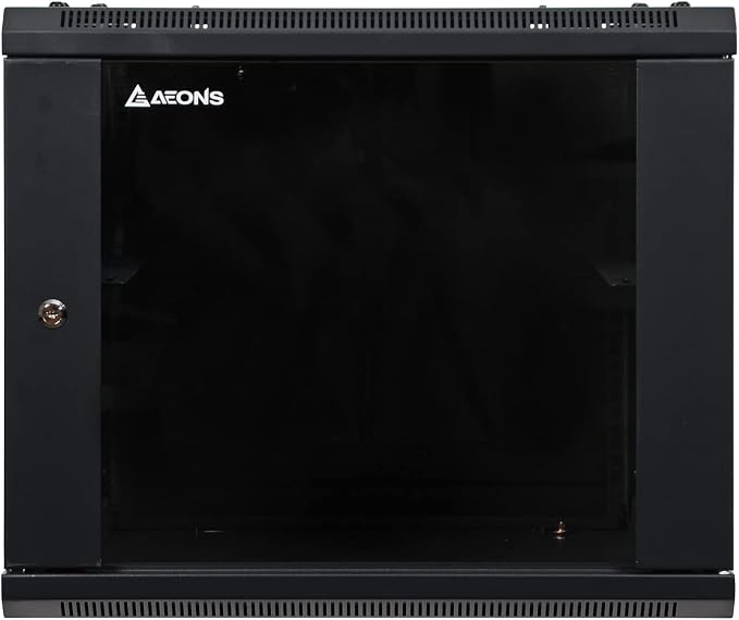 AEONS 9U Professional Wall Mount Network Server Cabinet Enclosure 19-Inch - Image 2