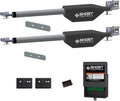 Ghost Controls Automatic Gate Opener Kit for Decorative Driveway Swing Gates with Gate Opener Remote - Solar Capable - PRO Series - Model LDM2K (2. LDM2K Kit)