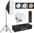 【Upgrade LED】 MOUNTDOG Softbox Lighting Kit, Photography Studio Light by MOUNTDOG