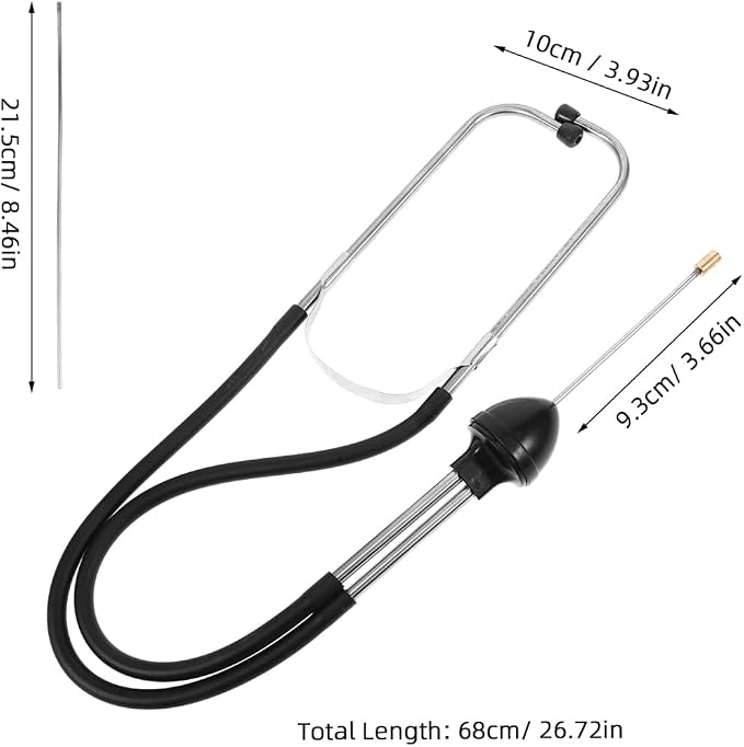 Angoily Water Leak Sensor, Accurate Stainless Steel Leak Detector Detection 35 - Image 3
