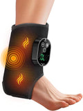 Foot Renew Ankle Massager for Neuropathy, Ankle Heating Pad with Massage Foot Heel Pain Relief, 6 Heat Levels & 3 Vibration Modes