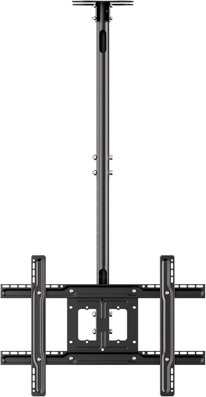 Sylvox Ceiling TV Mount, Outdoor TV Stand Supports Wall Mounting Multiple Angle and Height Adjustments, Multi-Purpose Ceiling Mount TV Bracket for 32-65 Inch Indoor and Outdoor TVs.