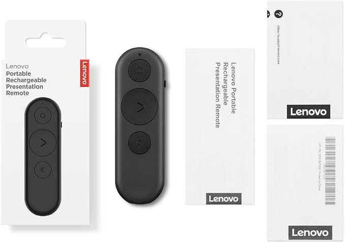 Lenovo Portable Rechargeable Presentation Remote – Bluetooth® 5.3 Wireless - Image 8