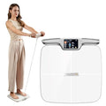 Homerz Body Fat Scale – Smart Scale with BMI, Body Fat, Muscle Mass, Full Body Composition Scale with Body Fat Analysis, Body Scan Scale with Handle, Body Scanner, Biometric Analyzer