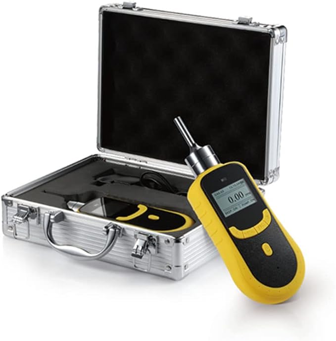 ATO Portable High Sensitivity Chlorine (Cl2) Gas Leak Detector, 0 to 50 ppm, with Sound and Light Alarm