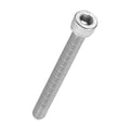 Kozelo 5pcs Socket Head Cap Screws - [M8-1.25 x 80mm] 304 Stainless Steel Allen Socket Drive for Electrical Motor 3D Printing Fan Engine Replacement Use, Silver