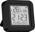 Toyanc Universal Remote Hub: WiFi IR Blaster with Built-in Temp & Humidity Monitor - Smart Home Automation for Air Conditioner, TV, & Audio - Compatible with Smart Life, Tuya, Alexa & Google