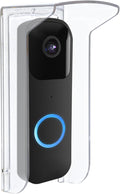PC Transparent Plastic Protector Cover,Camera Doorbell Cover,Doorbell Rain Cover Weatherproof Compatible for Blink/Ring Pro2/Arlo/Wyze/Google Nest/Reolink（Excluding Display Equipment）
