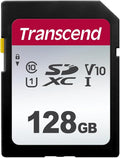 Transcend SDC300S 128GB SDXC SD Card, Compatible by Transcend