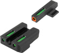 Truglo TFX PRO Handgun Sight, Glowing Shock Proof Tritium and Fiber Optic Night by TruGloInc-Sports