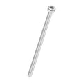 Kozelo 10pcs Socket Head Cap Screws - [M2-0.4 x 50mm] 304 Stainless Steel Allen Socket Drive for Electrical Motor 3D Printing Fan Engine Replacement Use, Silver