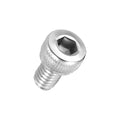 Kozelo 100pcs Socket Head Cap Screws - [M4-0.7 x 6mm] 304 Stainless Steel Allen Socket Drive for Electrical Motor 3D Printing Fan Engine Replacement Use, Silver