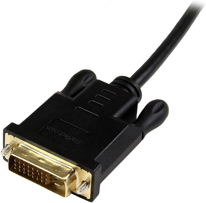 StarTech.com 6ft (1.8m) Mini DisplayPort to DVI Cable - Active Mini DP to DVI Adapter Cable - 1080p Video - mDP 1.2 to DVI-D Single Link - mDP or Thunderbolt 1/2 Mac/PC to DVI Monitor (MDP2DVIMM6BS)