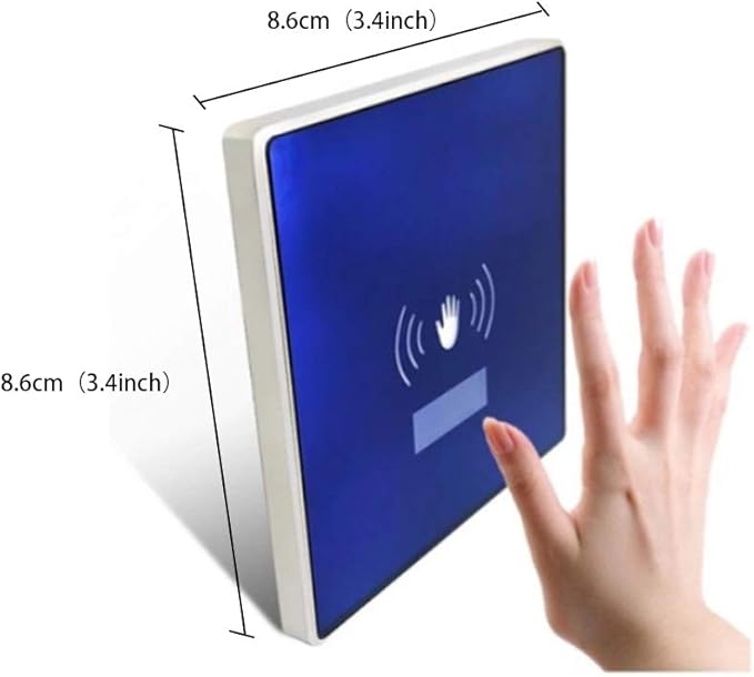 Olideauto DSW120 Electric Swing Door Opener Touchless Hand Sensor Open with 2PCS Wired High Sensitivity Hand Sensor Switches