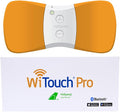 WiTouch Pro TENS Unit for Back Pain Relief & Recovery, Wireless, Wearable Muscle Stimulator, Made in USA, Gel Pads Included
