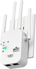 2025 WiFi Extenders Signal Booster for Home Long Range Up to 9800 sq. ft & 40 Devices, WiFi Extender Signal Booster, Quick Setup-Medium, Internet Repeater, WiFi Extender